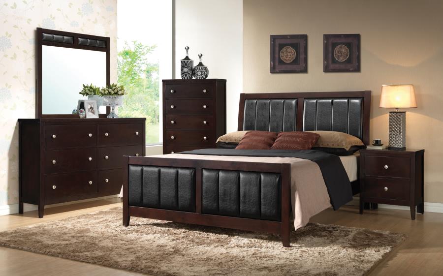 Carlton - CALIFORNIA KING BED 5 PC SET