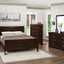 Louis Philippe - QUEEN BED 5 PC SET