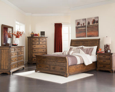 Elk Grove - CALIFORNIA KING BED 4 PC SET