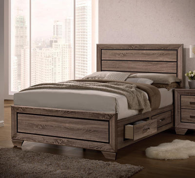 Kauffman - QUEEN STORAGE BED