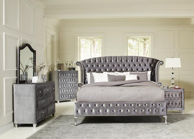 Deanna - CALIFORNIA KING BED 5 PC SET