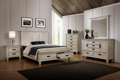 Franco - QUEEN STORAGE BED