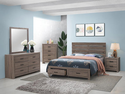 Brantford - QUEEN BED 4 PC SET