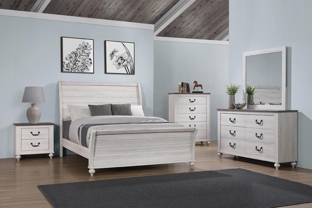 Stillwood - CALIFORNIA KING BED 5 PC SET