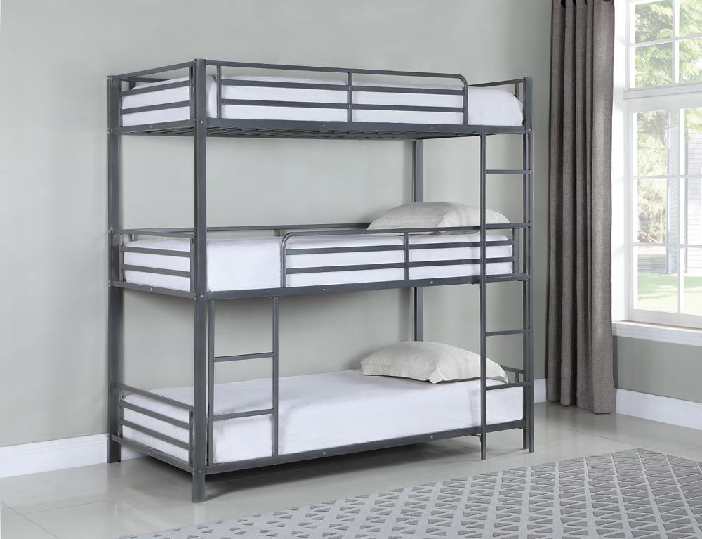 Maynard - TWIN / TWIN / TWIN TRIPLE BUNK BED