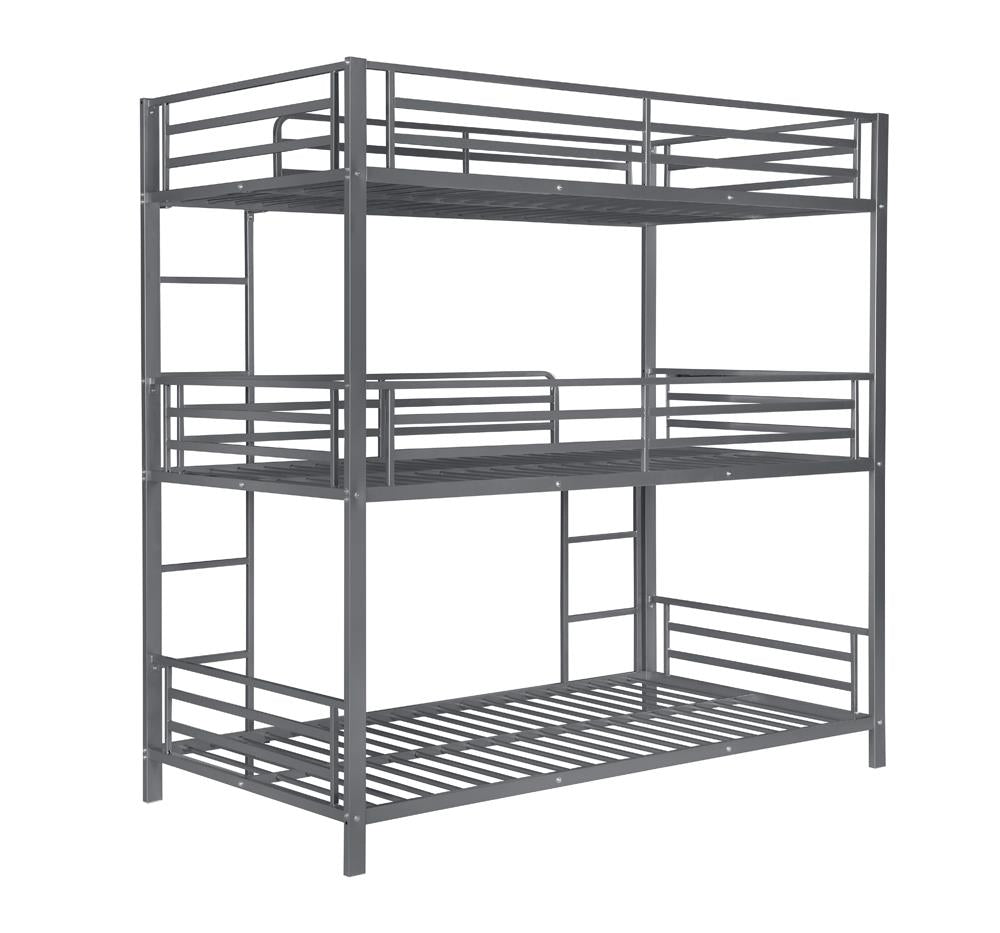 Maynard - TWIN / TWIN / TWIN TRIPLE BUNK BED