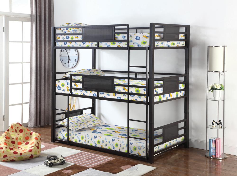 Rogen - TWIN / TWIN / TWIN TRIPLE BUNK BED