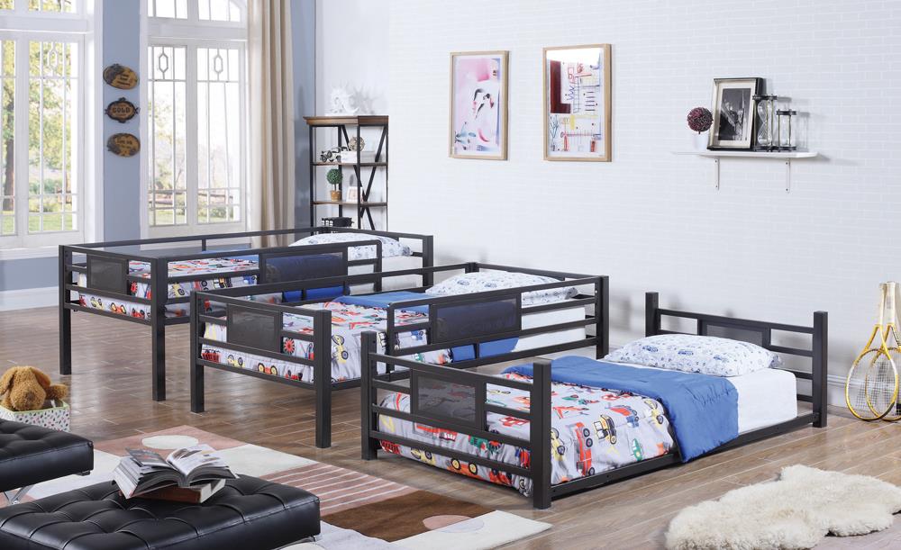 Rogen - TWIN / TWIN / TWIN TRIPLE BUNK BED