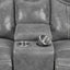 Conrad - GLIDER LOVESEAT W/ POWER OUTLET