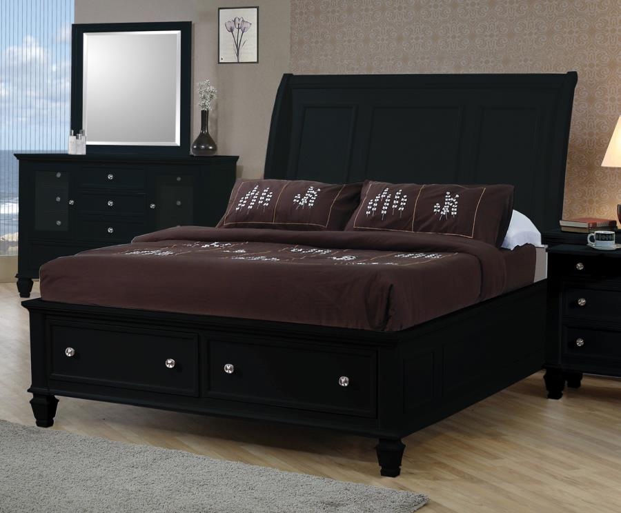 Sandy Beach - EASTERN KING STORAGE BED