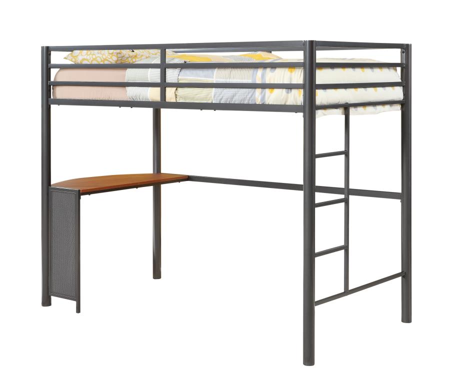 Fisher - TWIN WORKSTATION LOFT BED