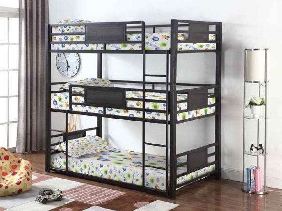 Rogen - TWIN / TWIN / TWIN TRIPLE BUNK BED