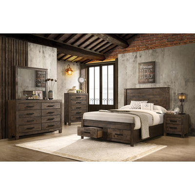 Woodmont - CALIFORNIA KING BED 4 PC SET